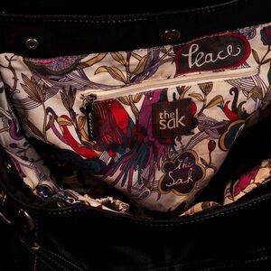 The Sak Leather Tote in Black